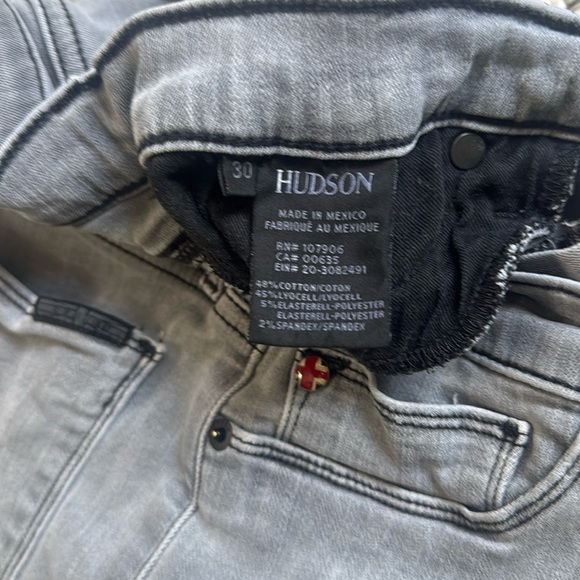 Hudson Jeans Light Gray Denim - Picture 3 of 8